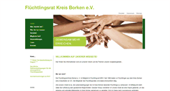 Desktop Screenshot of fluechtlingsrat-borken.de